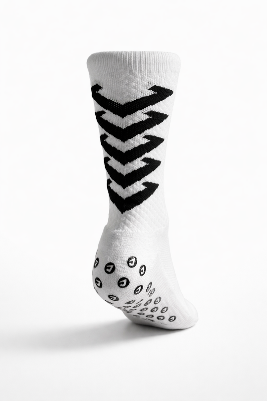White grip socks