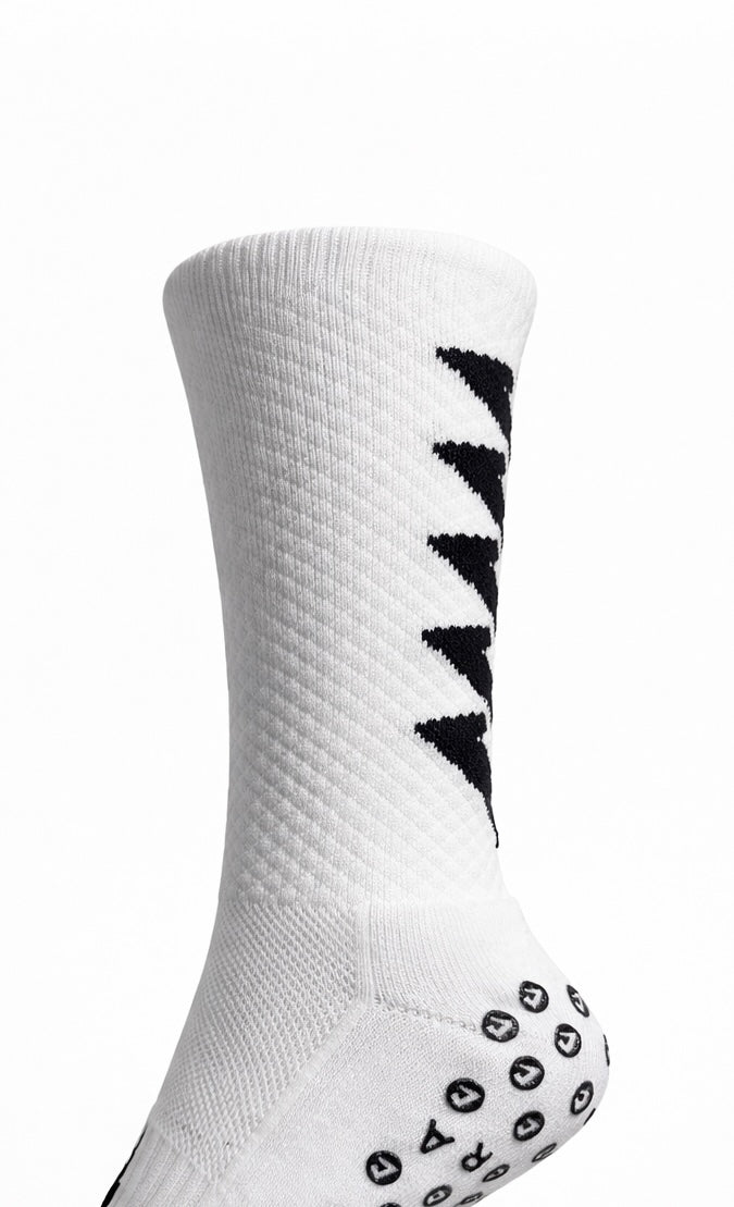 White grip socks
