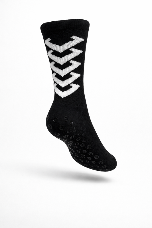 Black grip socks
