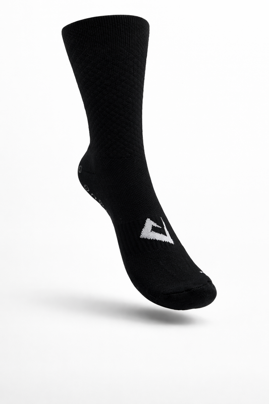 Black grip socks