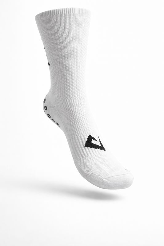 White grip socks